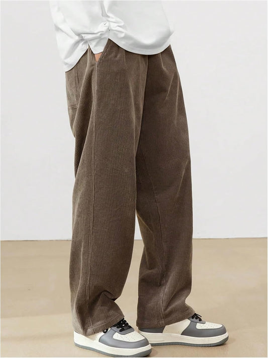 Corduroy Pants, Straight Leg