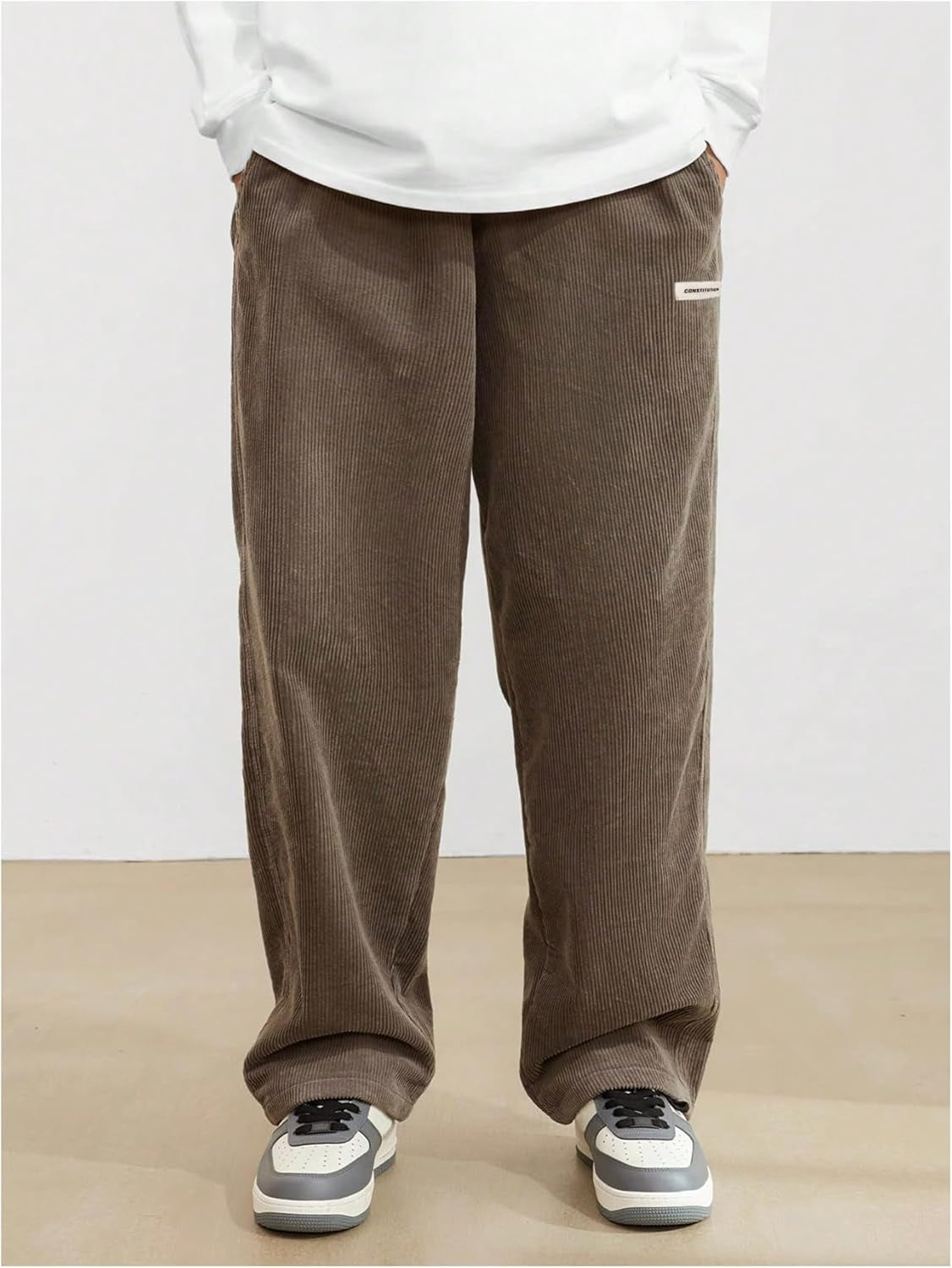 Corduroy Pants, Straight Leg